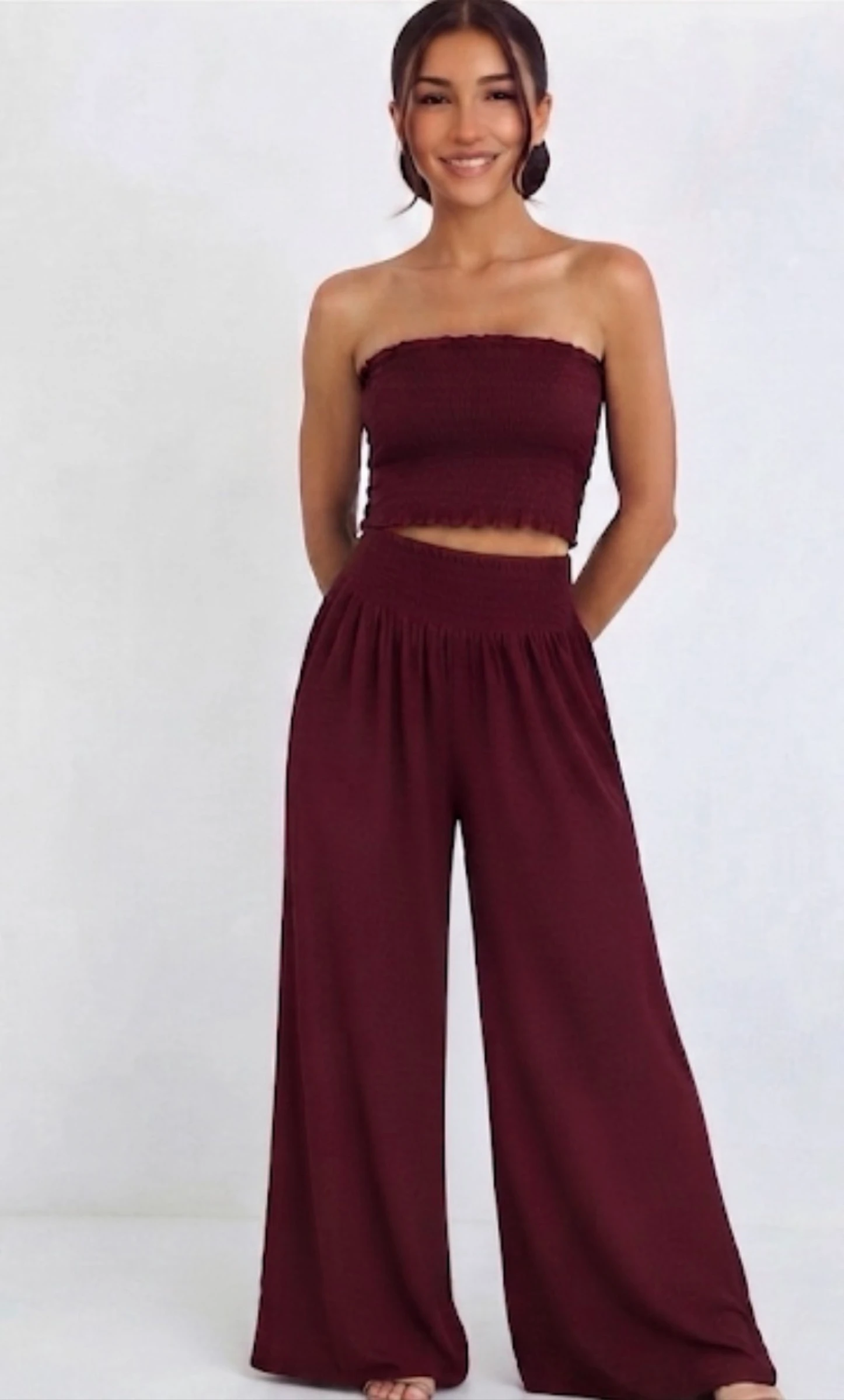 Conjunto burdeos SÁHARA 